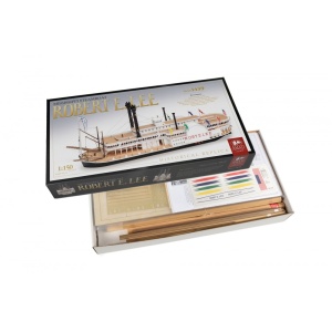 Robert E. Lee - Vas cu sbaturi, Navomodel Amati, Scara 1:150, Lungime 60cm