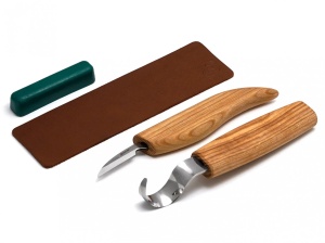 S02 Set de sculptura lingura cu cutit mic, BeaverCraft