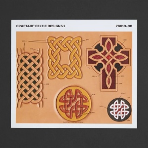 Sablon pielarie Celtic 1 - Tandy Leather SUA