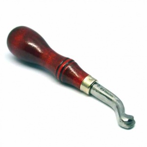 Scula de marcare margine piele C.S. Osborne No. 21 – Cu ghidaj, alama si lemn - Img 1