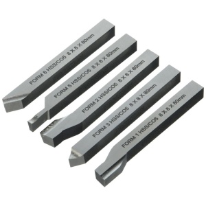 Set 5 cutite strung 8x8mm, Proxxon 24530 - Img 3
