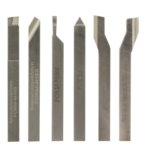 Set 6 cutite strung 6x6mm, Proxxon 24524