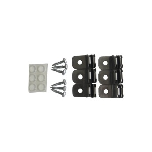Set accesorii Dolle Monofix de fixat polite de sticla/lemn, prindere pe suporti