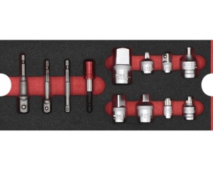 Set adaptoare WGB 268x38x114 mm, inserție pentru sertare, 12 piese