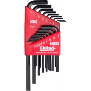 Set chei locas hexagonal lungi 050"-5/16" 12 piese EKLIND SUA