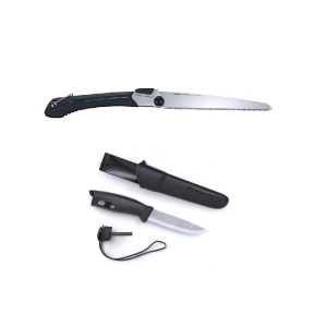 Set cutit, Morakniv Companion Spark si fierastrau Tajima