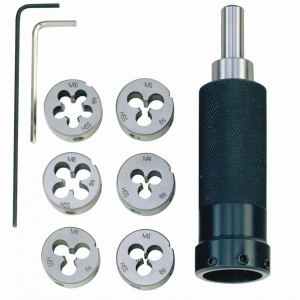 Set filiere M3 - M10, Proxxon 24082, suport inclus - Img 4
