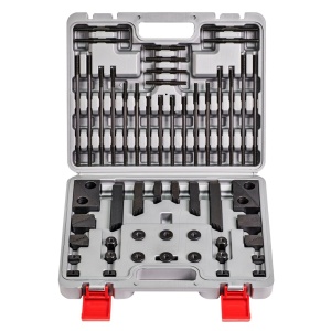 Set fixare 58 piese pentru masini de frezat de banc, Wabeco