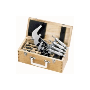 Set micrometre mecanice 4 piese, Wabeco
