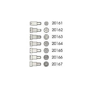 Set stampile de ardere 7 buc. 20161 - 20167, Star Tec - Img 3