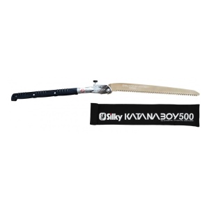 SI540350 Fierastrau pliabil bushcraft/camping Katanaboy 500mm cu 5dinti/30mm, Silky - Img 11