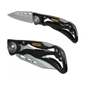 Stanley 0-10-253, Cutit Skeleton, lama tratata cu titan, buton pentru deschidere rapida, 173mm - Img 3