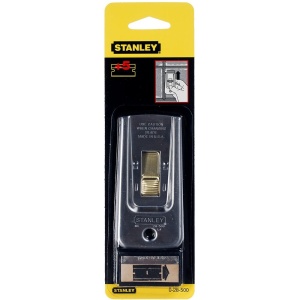 Stanley 0-28-500, razuitoare profesionala pentru sticla, corp din otel + 5 lame de rezerva, blister - Img 4