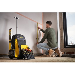Stanley 1-79-215, Rucsac pentru scule, pe roti, FatMax, pentru regim greu, comp. laptop, 36 x 54 x 21cm - Img 8