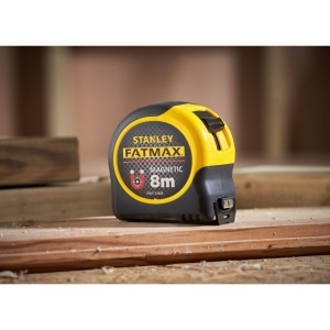 Stanley FMHT0-33868, ruleta magnetica fatmax 8m, Mylar®, BladeArmor, tru-zero, rupere la 3.2m, magnet detasabil, 8m x 32mm, blister - Img 5