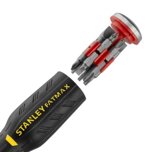 Stanley FMHT0-62689, surubelnita multibit cu clichet si 12 biti de prindere - Img 4