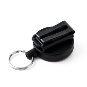 Suport de chei rotativ, retractabil cu cablu kevlar de 120 cm, Key-Bak - Img 2