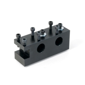 Suport lateral frontal pentru scule multiple, 16mm, pentru strung Sherline - Img 2