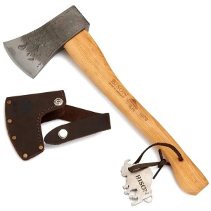Toporisca bushcraft / outdoor tip american 900 gr, Bison 1879