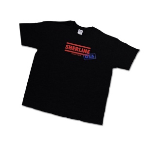 Tricou negru pentru barbati, Sherline - Img 2