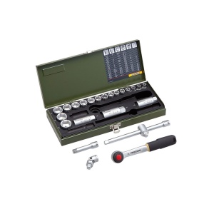 Trusa compacta de chei tubulare 3/8", Proxxon 23110, 24 piese - Img 3