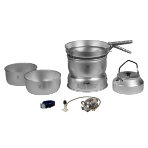 147252 25-2 UL/GB Set serie 25 ULTRALIGHT, pentru gatit in camping, cu arzator pe gaz, Trangia - Img 2
