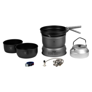 157256 25-6 HA/GB Set serie 25 din ALUMINIU ANODIZAT, pentru gatit in camping, Trangia - Img 2