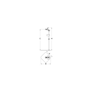 1693B Stand de reparare a bicicletelor cu placa fixa, Unior - Img 3