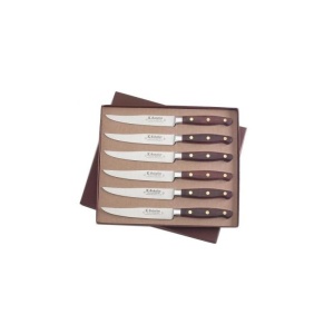 25006STEAKCOA Cutie cu 6 cutite pentru friptura, lungime 13cm, Sabatier Elegance - Img 2