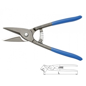 609334 Foarfeca de tabla tip berlina, 250 mm, 569R 7P, Unior - Img 2