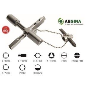 AB-1002 Cheie universala pentru panouri, ABSINA
