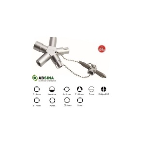 AB-1011 Cheie universala pentru panouri, ABSINA - Img 2