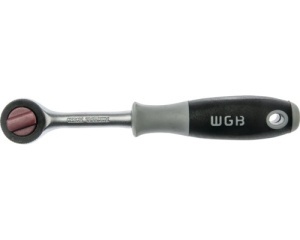 Antrenor cu clichet reversibil WGB 1/4" 140 mm, crom-vanadiu