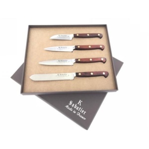 Auvergne4 Set prezentare 4 cutite decojit, Sabatier Auvergne