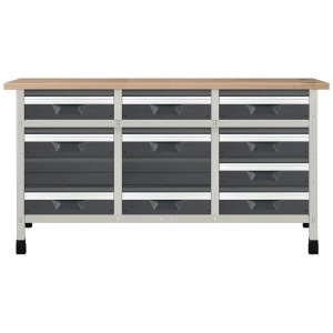 Banc de lucru 1610x650x860 mm, Nr. 2, Wolfcraft