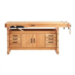 Banc de lucru pentru tamplarie PROFI Elite 2000 + dulap SM04, Sjobergs