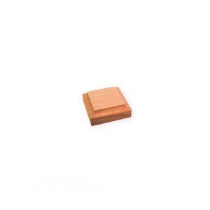 Baza lemn 40x40mm pt modele/figurine modelism, Amati Italia.