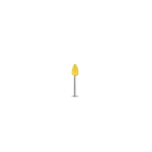 Biax sculptura lemn SABURR - Cap 1/4" forma flacara fina - Img 2