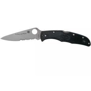 Briceag Endura® 4 Lightweight Thin Blue/Red Line, Spyderco