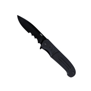 Briceag Ignitor Assisted Black w/Veff Serrations, CRKT - Img 11