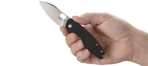 Briceag Pilar III Black w/Silver D2 Blade Steel, CRKT - Img 9