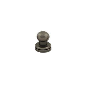 Buton nichel antichizat pentru pielarie, Tandy Leather - Img 3