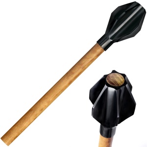 Buzdugan Cold Steel Chinese 6 Flange Mace CS-90MA, otel carbon, inspiratie istorica chineza