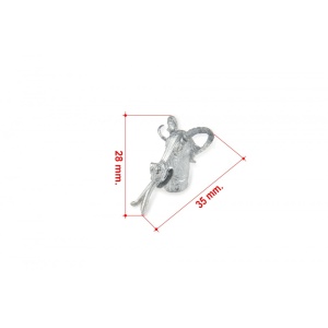 Cap dragon decorativ pentru nava Drakkar Viking pentru navomodele / hobby, Amati Italia - Img 2