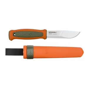 Cutit de vanatoare Morakniv Hunting Kansbol S, oțel inoxidabil 12C27, finisaj polisat, teaca inclusa - Img 2
