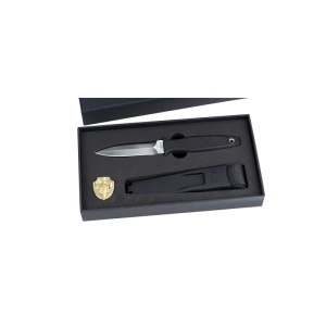 Cutit Fallkniven G1z Garm Fighter Lam. VG10 Satin Finish Lama 90 mm Otel Laminat VG10 Teaca Zytel - Img 3