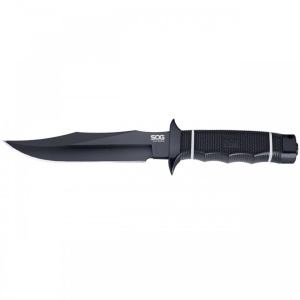 Cutit neck knife SOG Instinct Mini G10 Satin, otel 5Cr15MoV, lama Drop Point 48 mm - Img 21