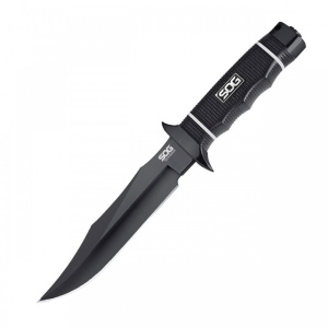 Cutit neck knife SOG Instinct Mini G10 Satin, otel 5Cr15MoV, lama Drop Point 48 mm - Img 5