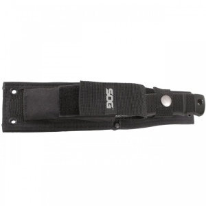 Cutit tactic SOG SEAL Pup Elite Black TiNi Straight Edge, otel AUS-8, lama 123 mm - Img 9