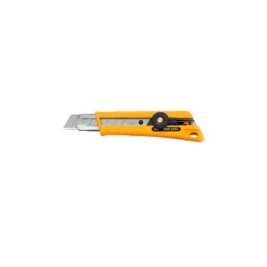 Cutter Profesional 18 mm OLFA NOL-1 – Blocare cu Rotita si Maner Ergonomic Anti-Alunecare